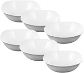 Wilmax Porzellan-Schale 650 ml, Ø 16.5 cm, 6er Set, Weiß WL-992001/A6